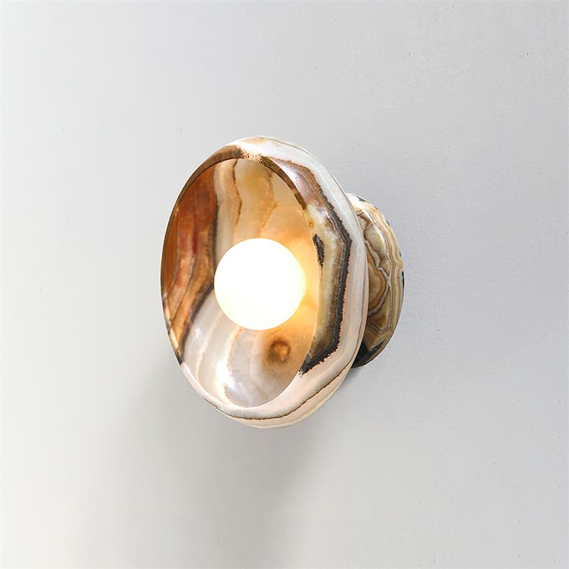 Onvix aplique de pared Natural Onyx