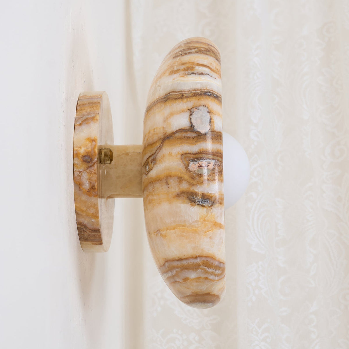 Onvix aplique de pared Natural Onyx