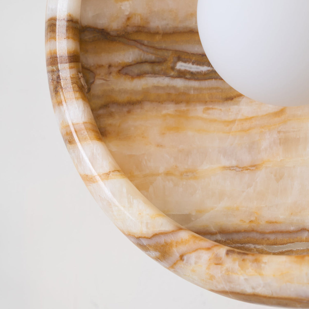 Onvix aplique de pared Natural Onyx