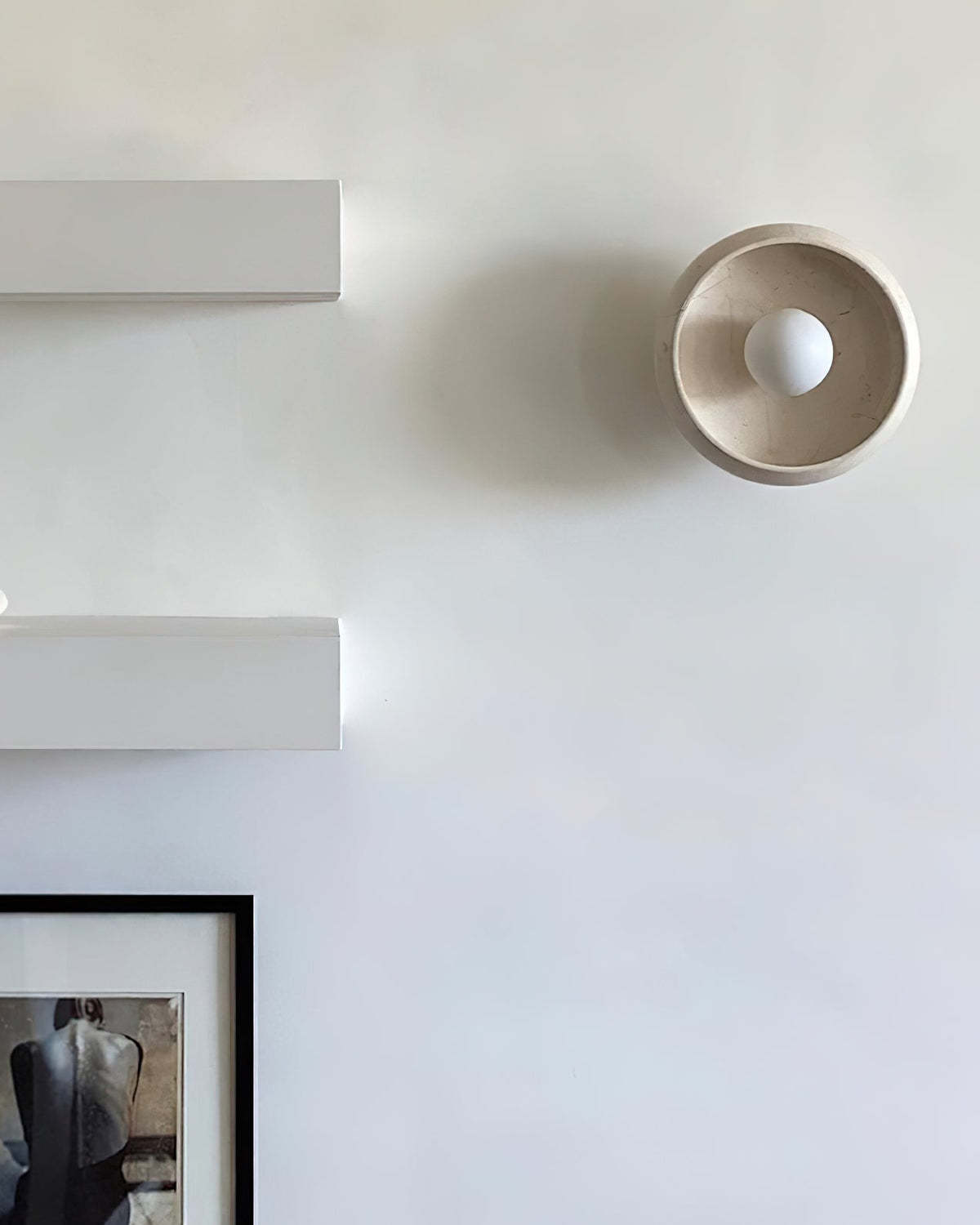 Onvix aplique de pared Natural Onyx