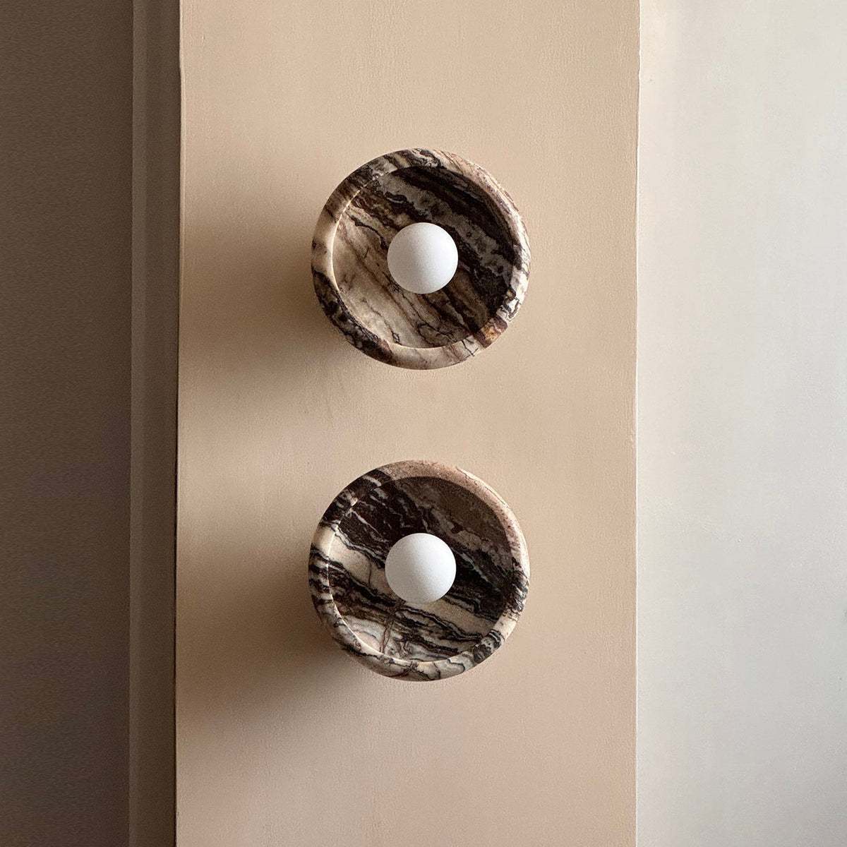 Onvix aplique de pared Natural Onyx