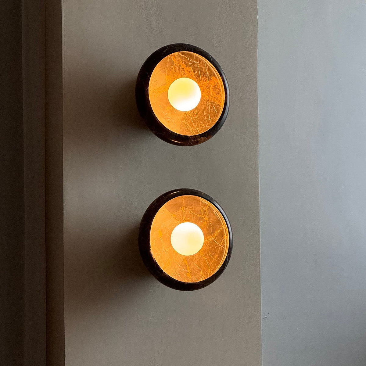 Onvix aplique de pared Natural Onyx