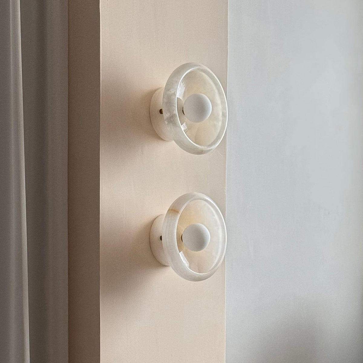 Onvix aplique de pared Natural Onyx