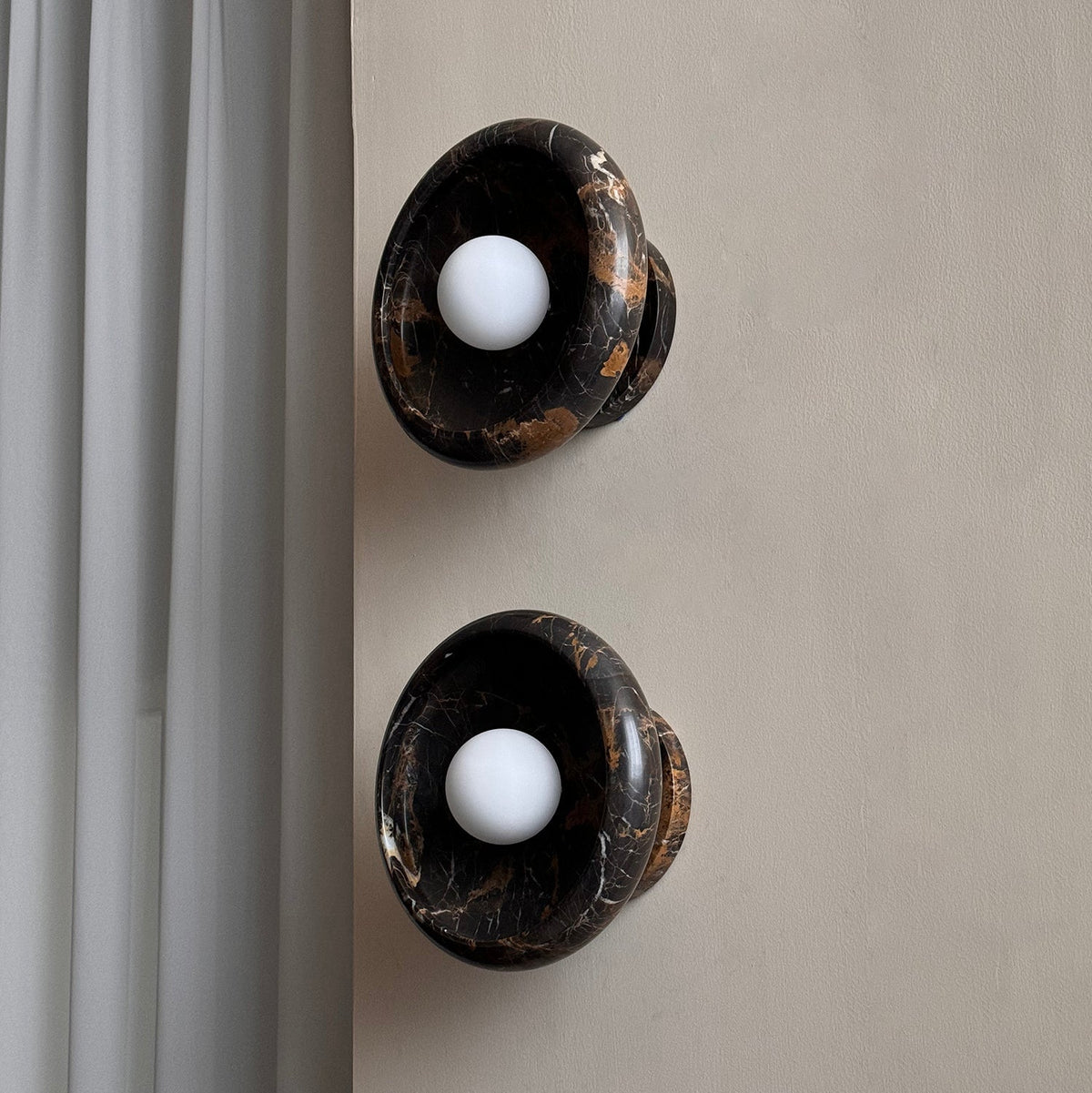 Onvix aplique de pared Natural Onyx