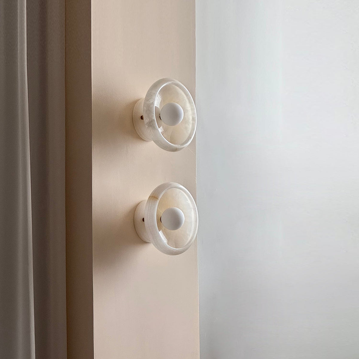 Onvix aplique de pared Natural Onyx