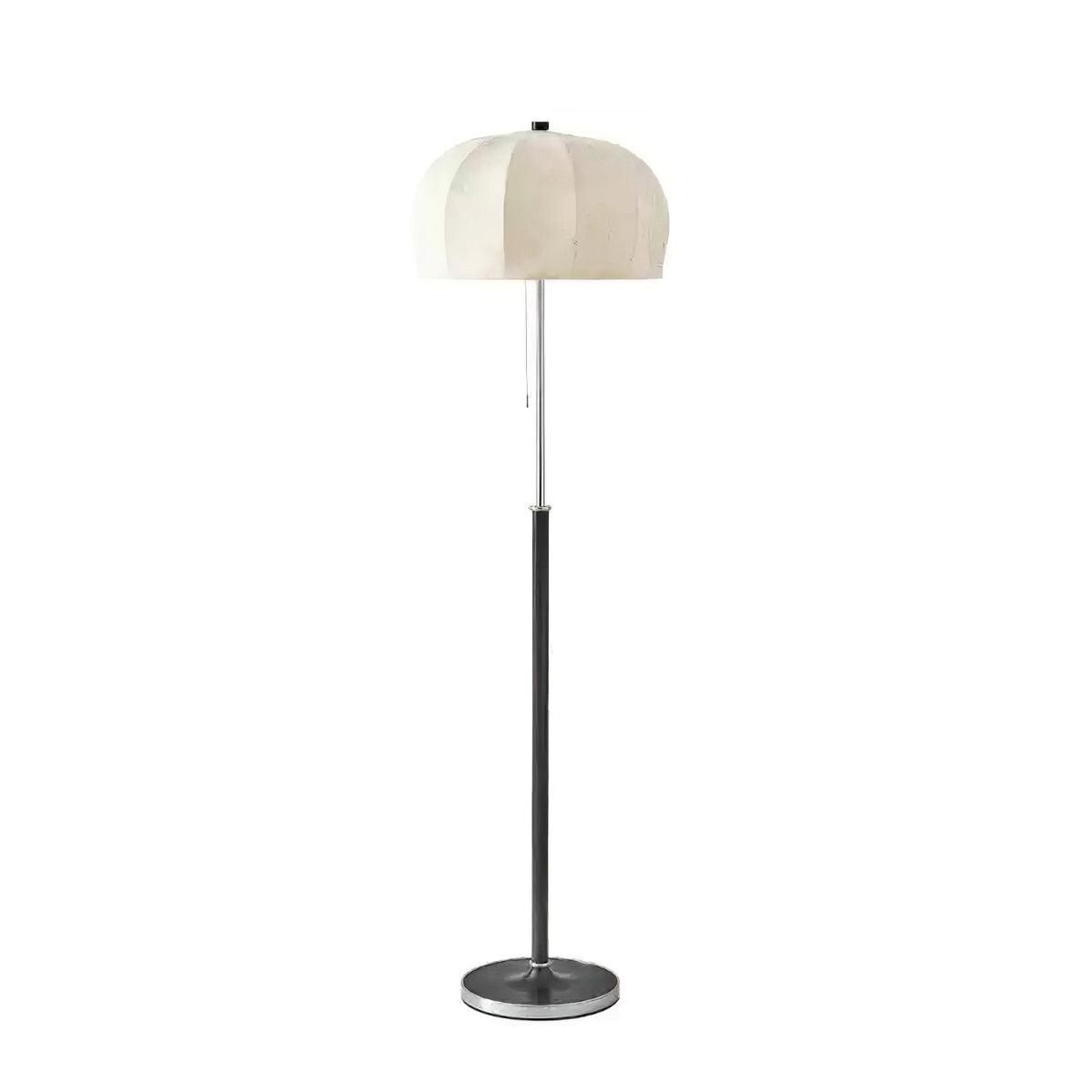 Cularo lámpara de pie de tejido y madera