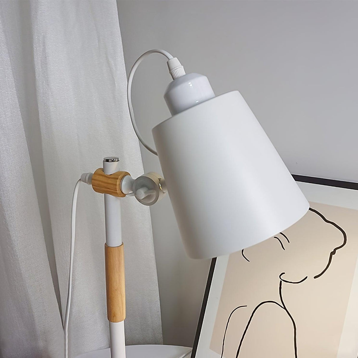Addyson lámpara de mesa minimalista
