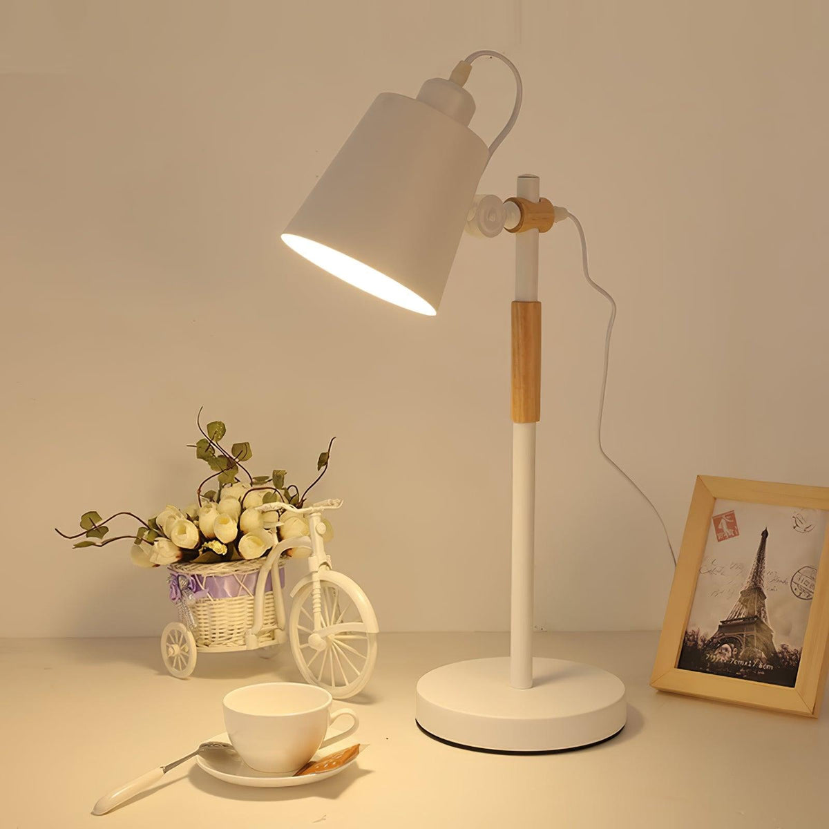 Addyson lámpara de mesa minimalista