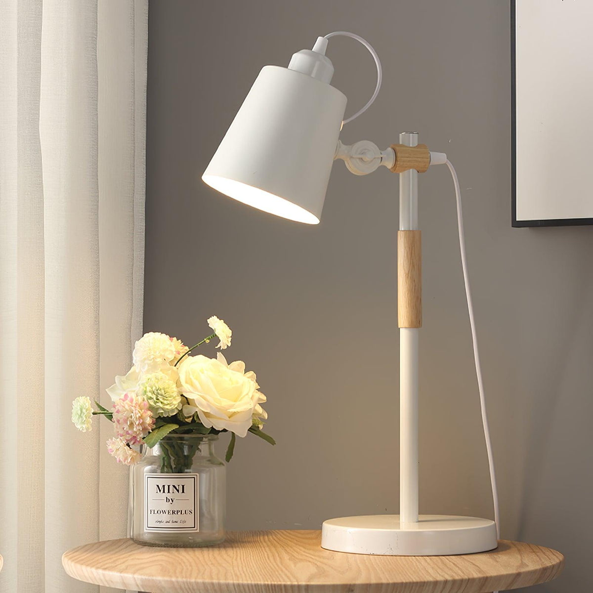 Addyson lámpara de mesa minimalista