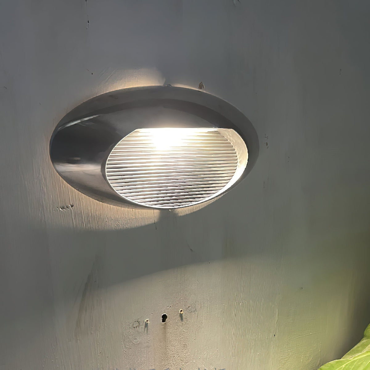 Celivora aplique de pared de vidrio