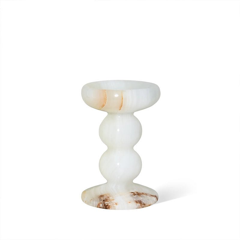 Totem soporte de velas jade
