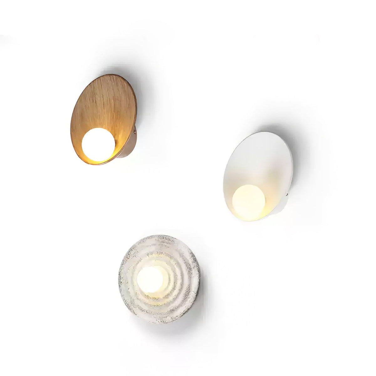 Ersila aplique de pared moderno y minimalista en resina