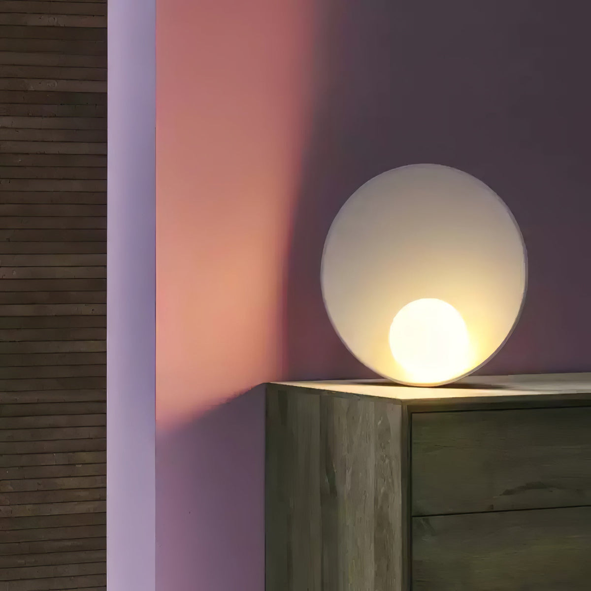 Ersila aplique de pared moderno y minimalista en resina