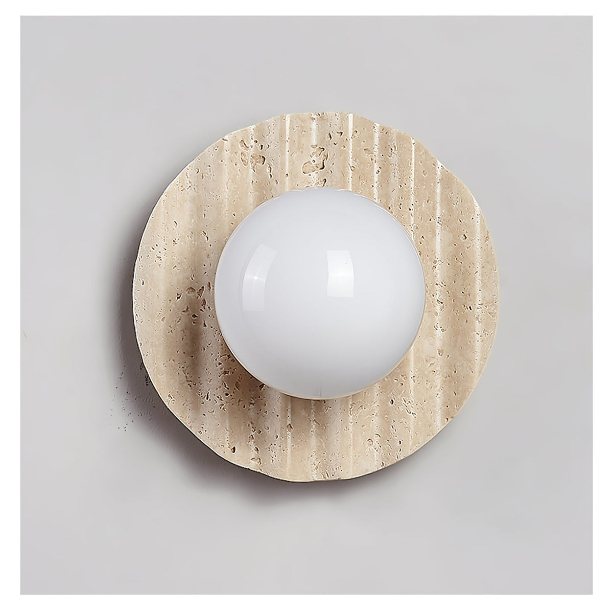 Aluk aplique de pared travertino