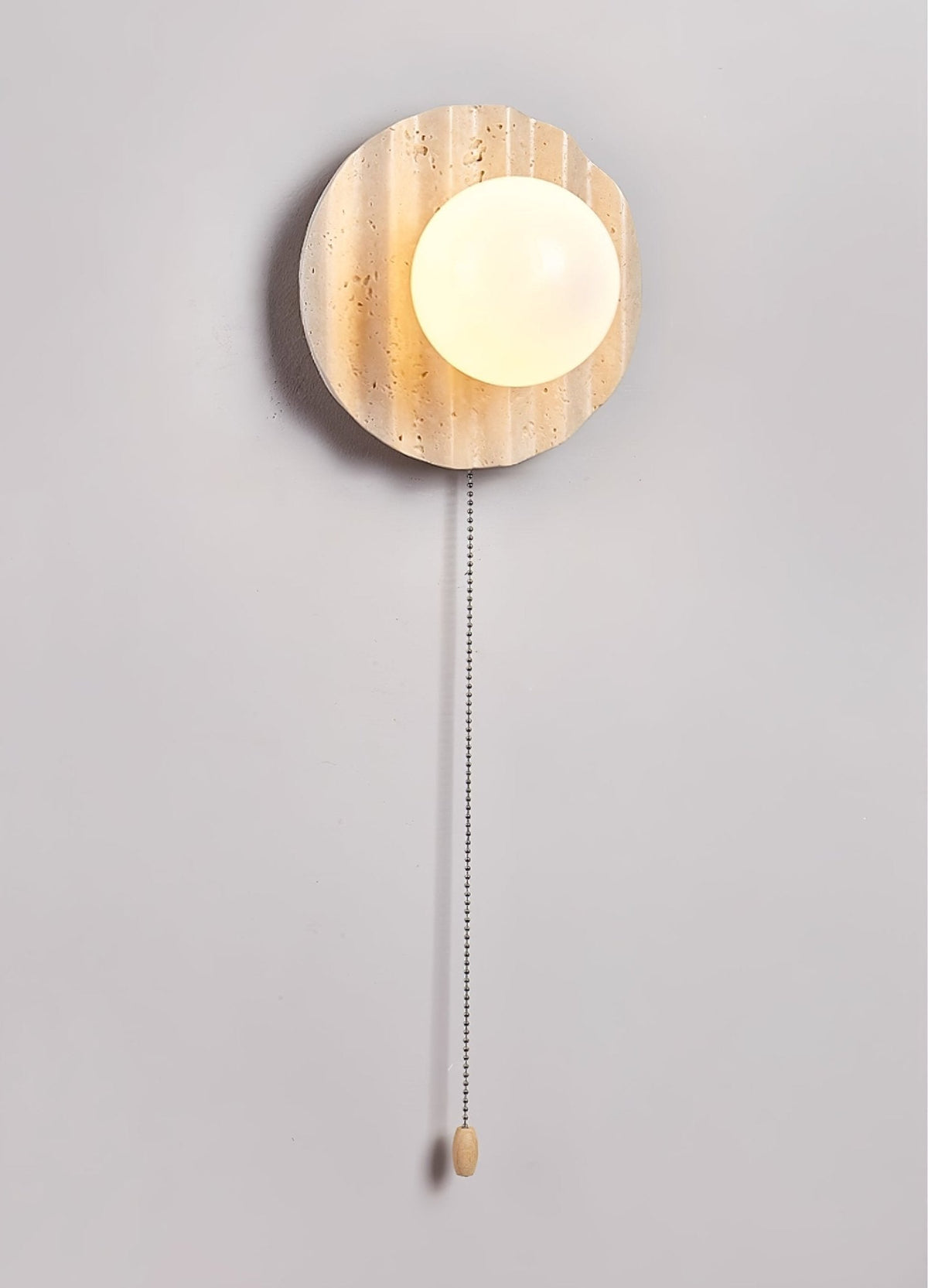 Aluk aplique de pared travertino