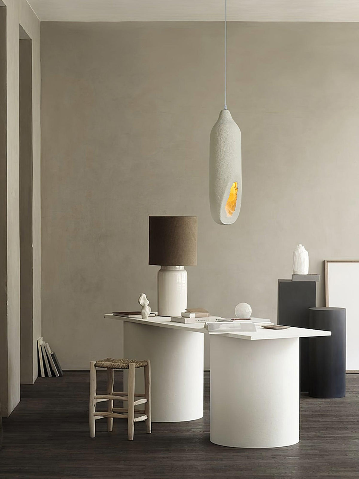 Anorion lámpara colgante moderna minimalista nórdica de plástico