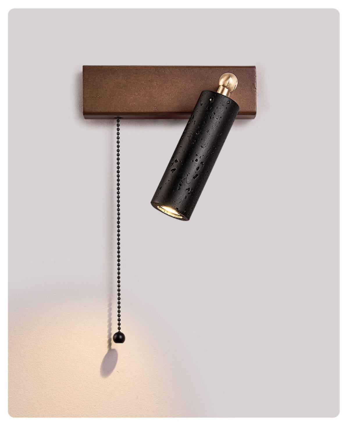 Riveiella aplique de pared giratorio con foco Spotlight