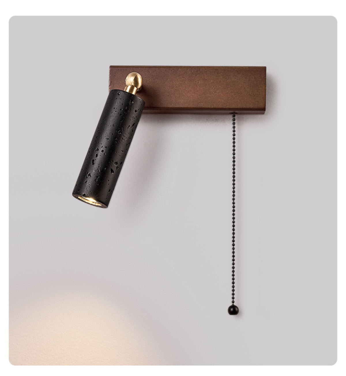 Riveiella aplique de pared giratorio con foco Spotlight