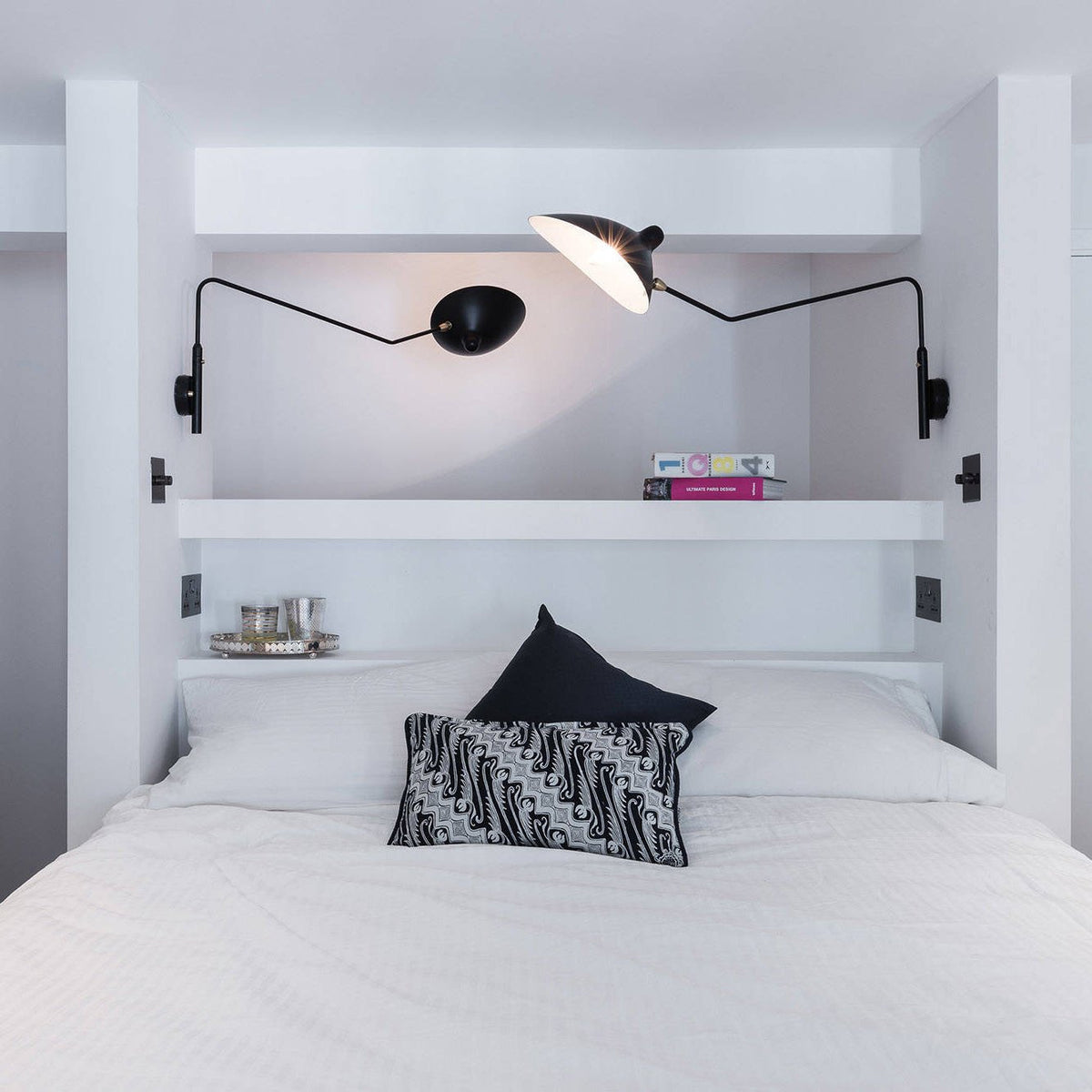 Lustra Aplique de pared Líneas Delicadas Elegante