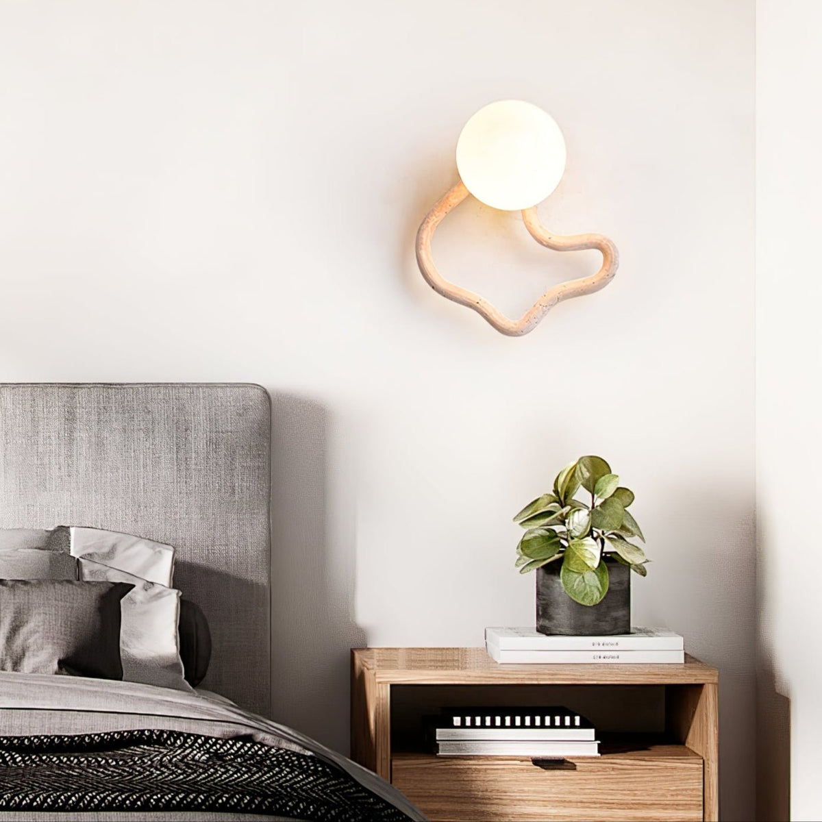 Cindor aplique de pared travertino