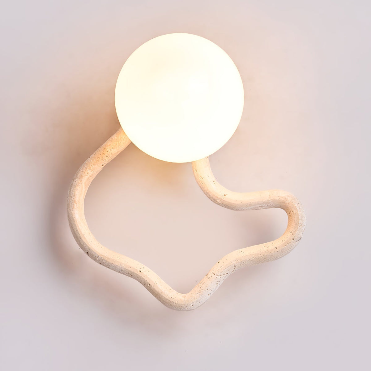 Cindor aplique de pared travertino