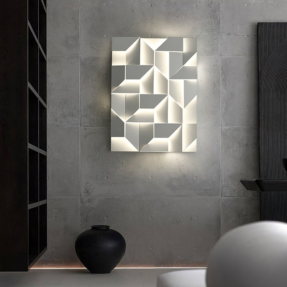 Deloza aplique de pared Shadows recargable