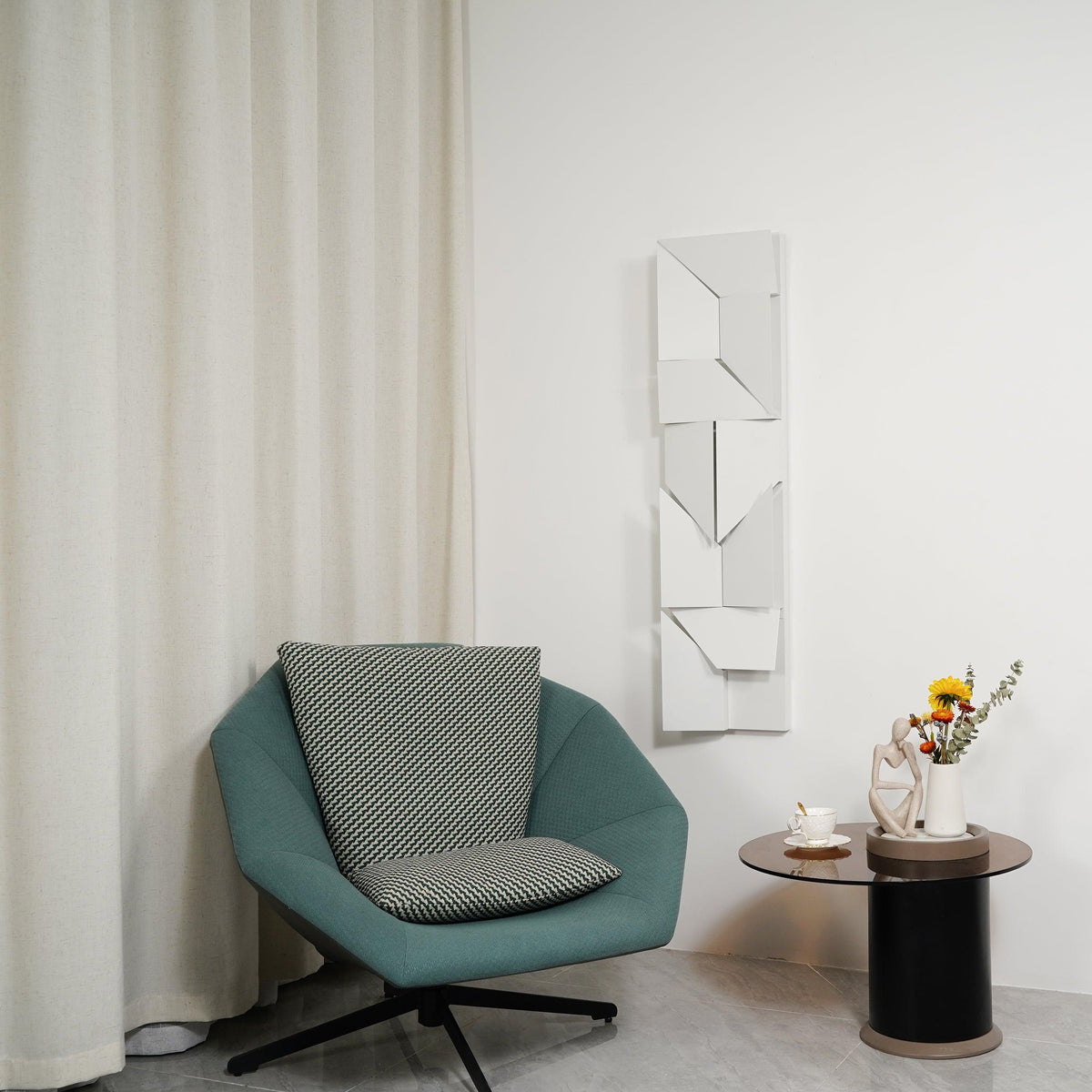Deloza aplique de pared Shadows recargable