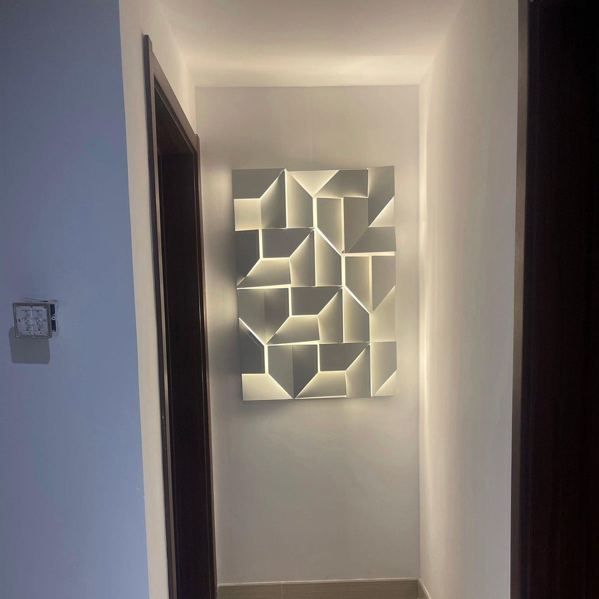 Deloza aplique de pared Shadows recargable
