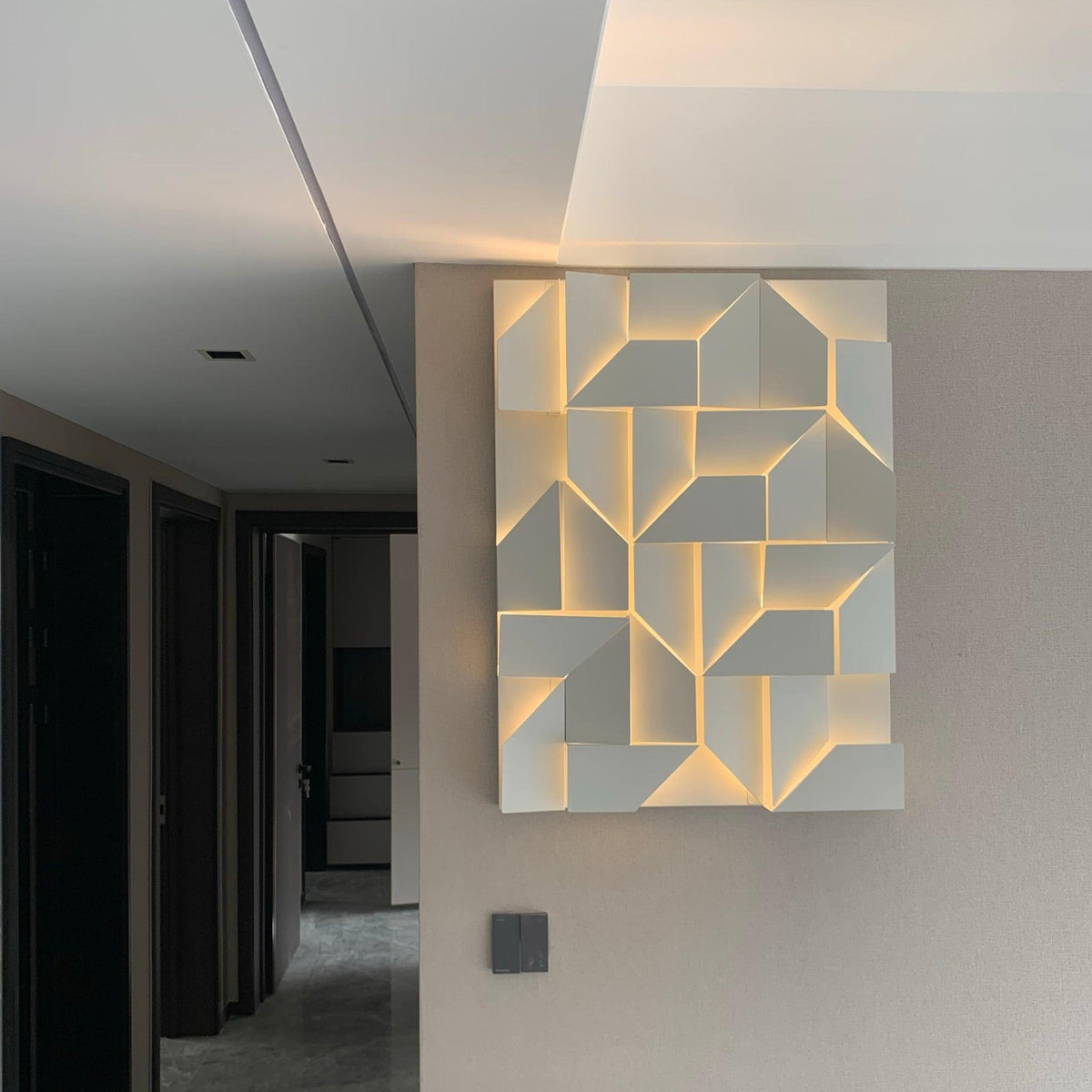 Deloza aplique de pared Shadows recargable