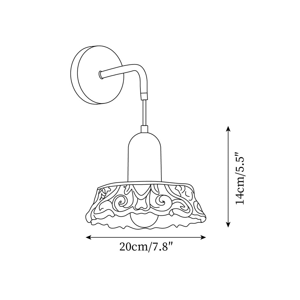 Ennia aplique de pared