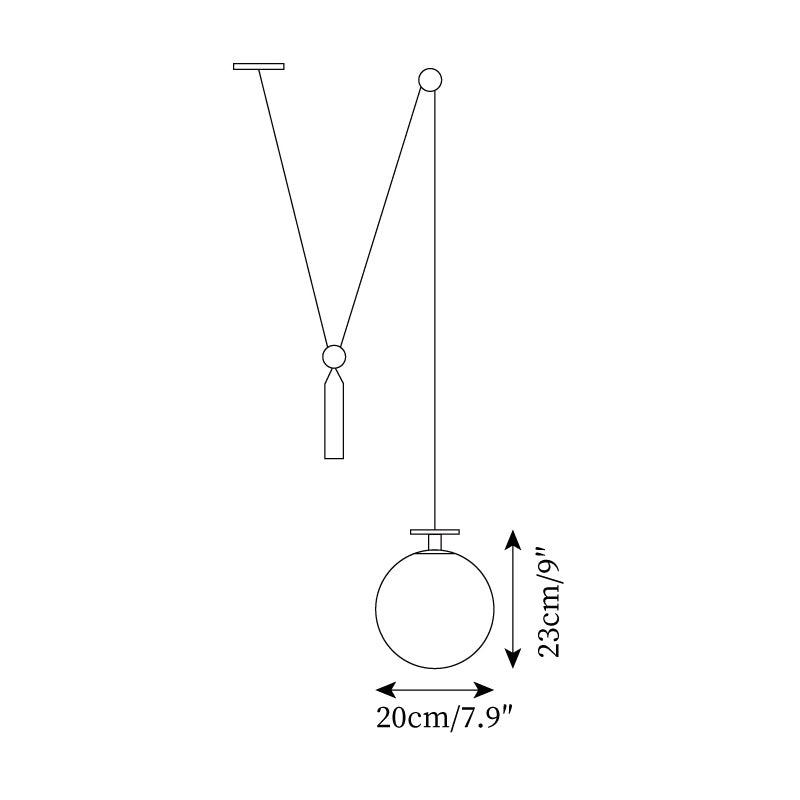 Noro lámpara colgante Multi-Forma Ajustable
