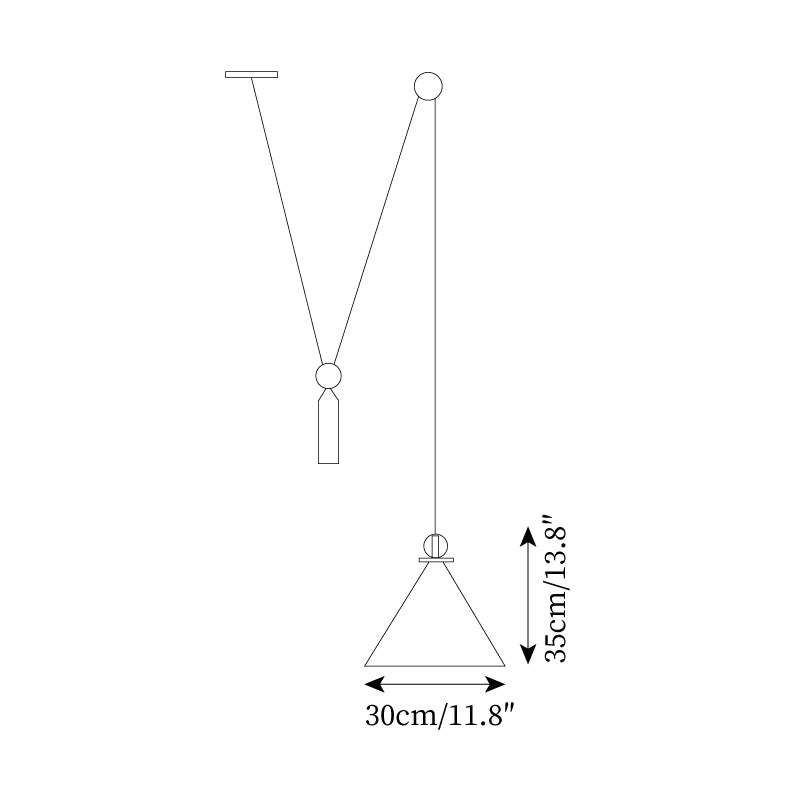 Noro lámpara colgante Multi-Forma Ajustable