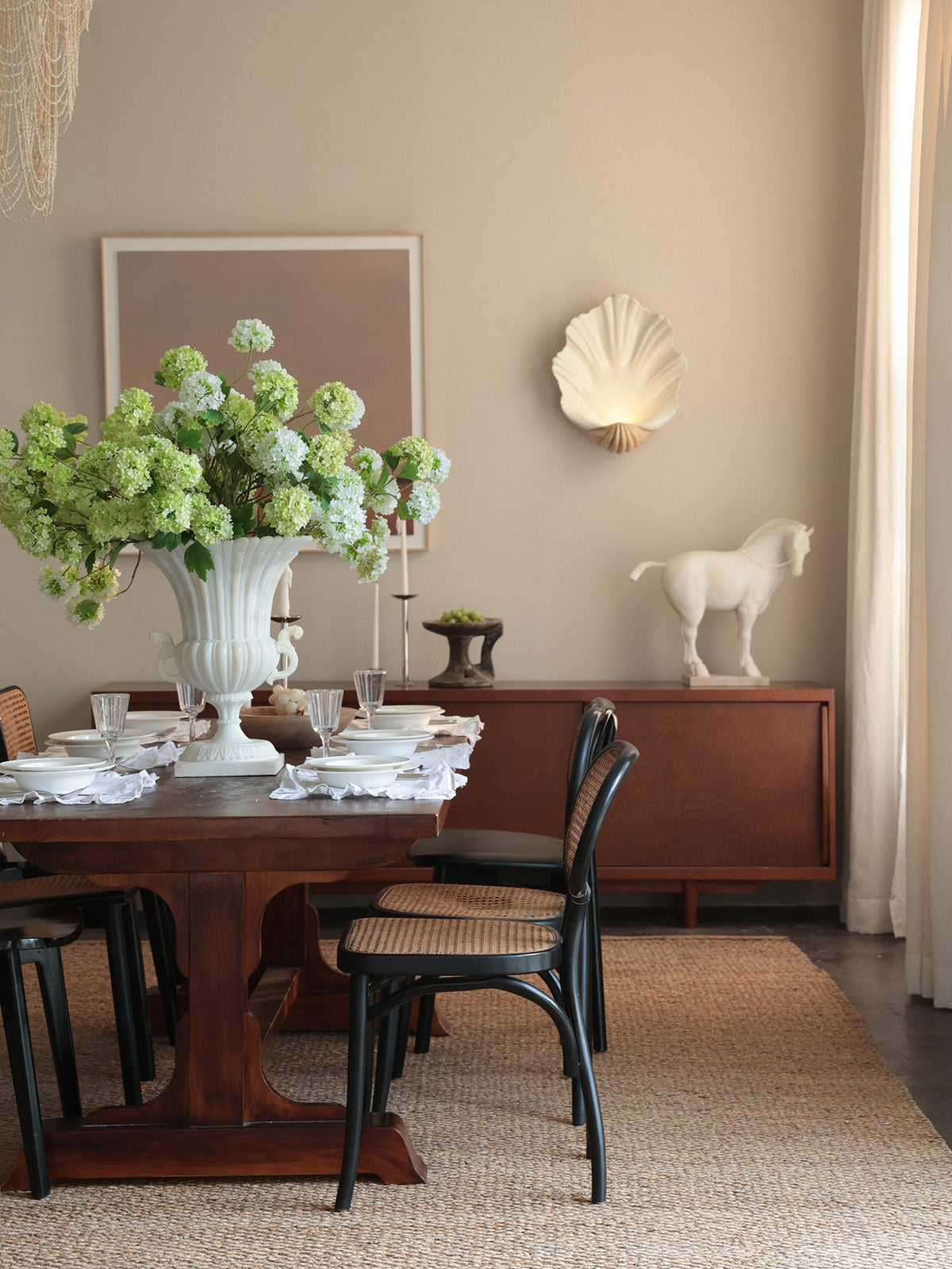 Aplique de pared Shell