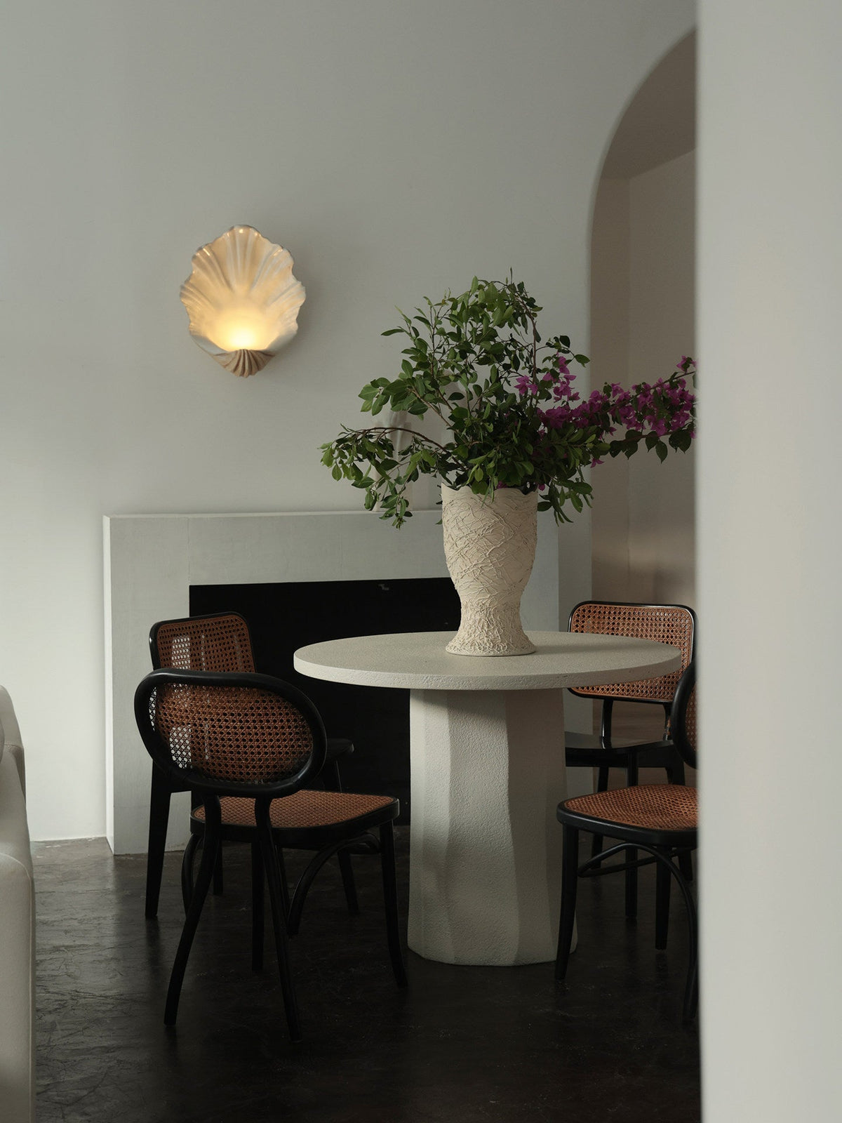 Aplique de pared Shell
