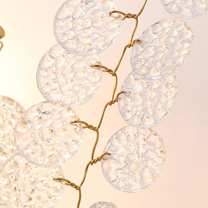 Citalos aplique de pared postmoderno de lujo con cristal