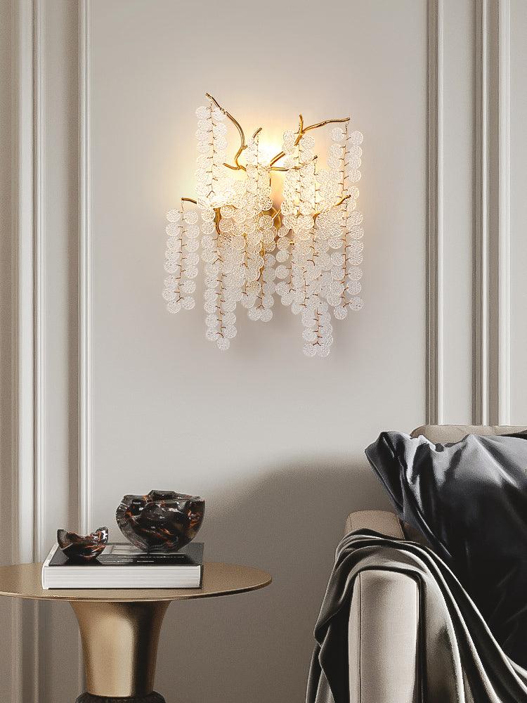 Citalos aplique de pared postmoderno de lujo con cristal