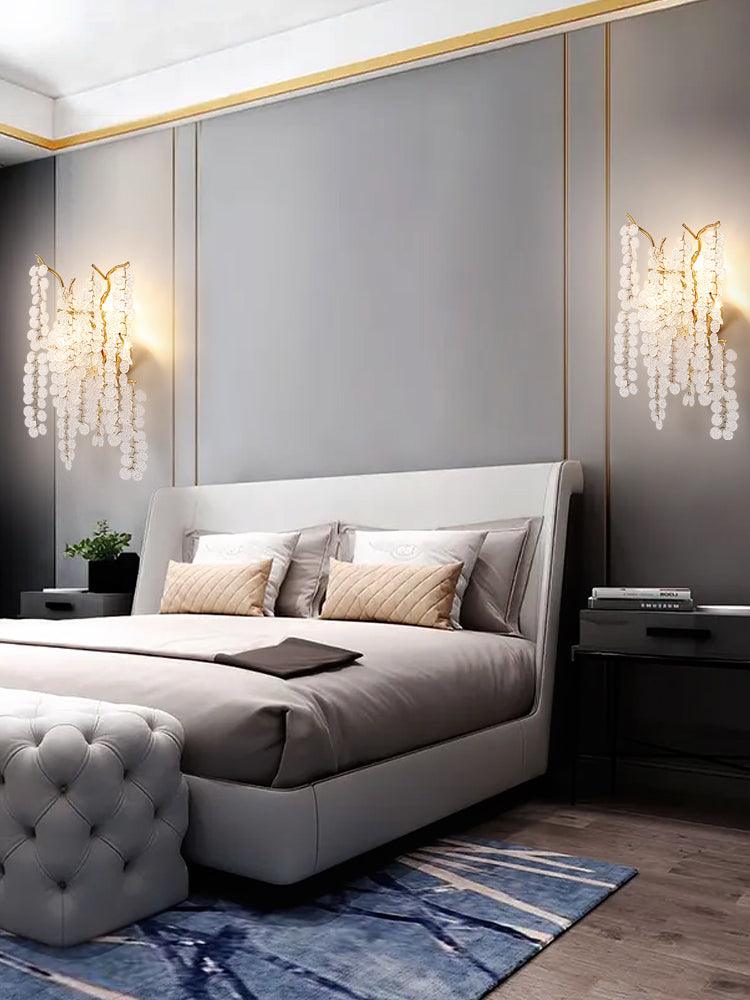 Citalos aplique de pared postmoderno de lujo con cristal