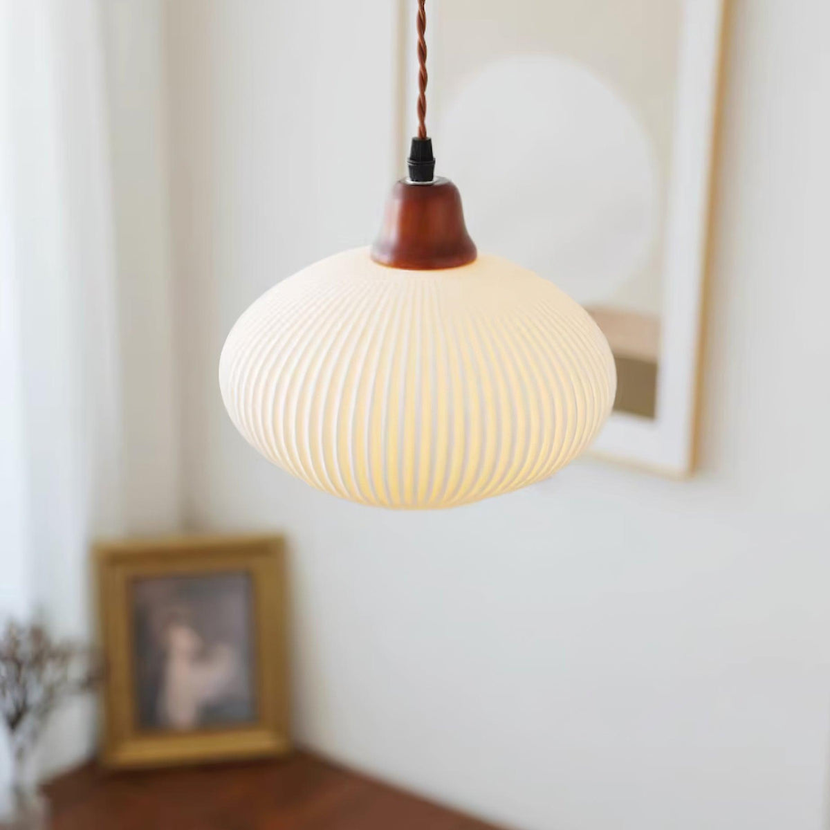 Olivia Lámparas Colgantes Elegantes de Cerámica