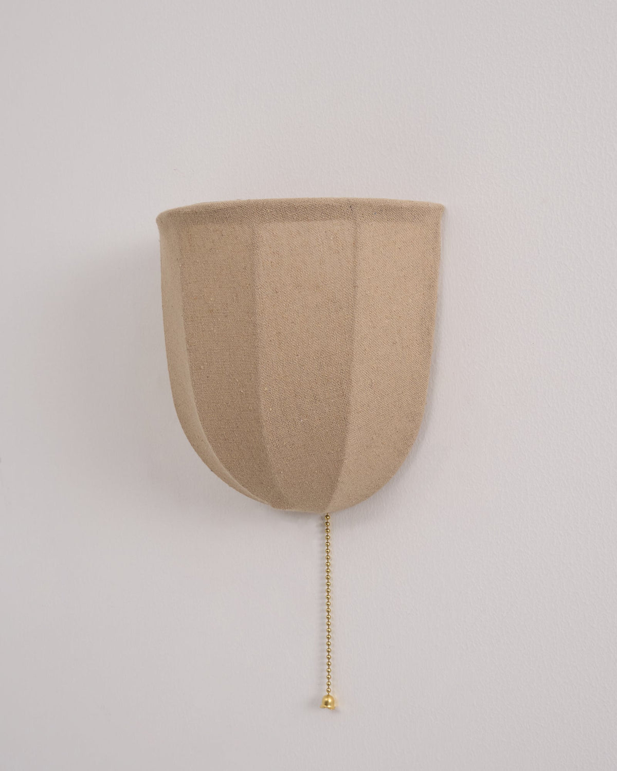 Griswold aplique de pared con tejido lino natural