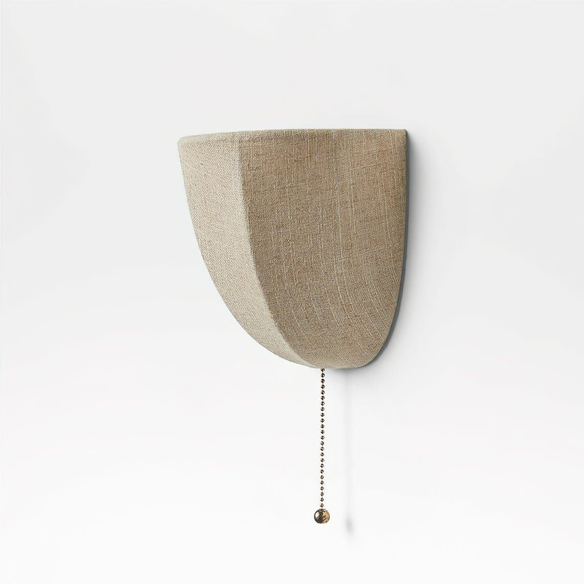 Griswold aplique de pared con tejido lino natural