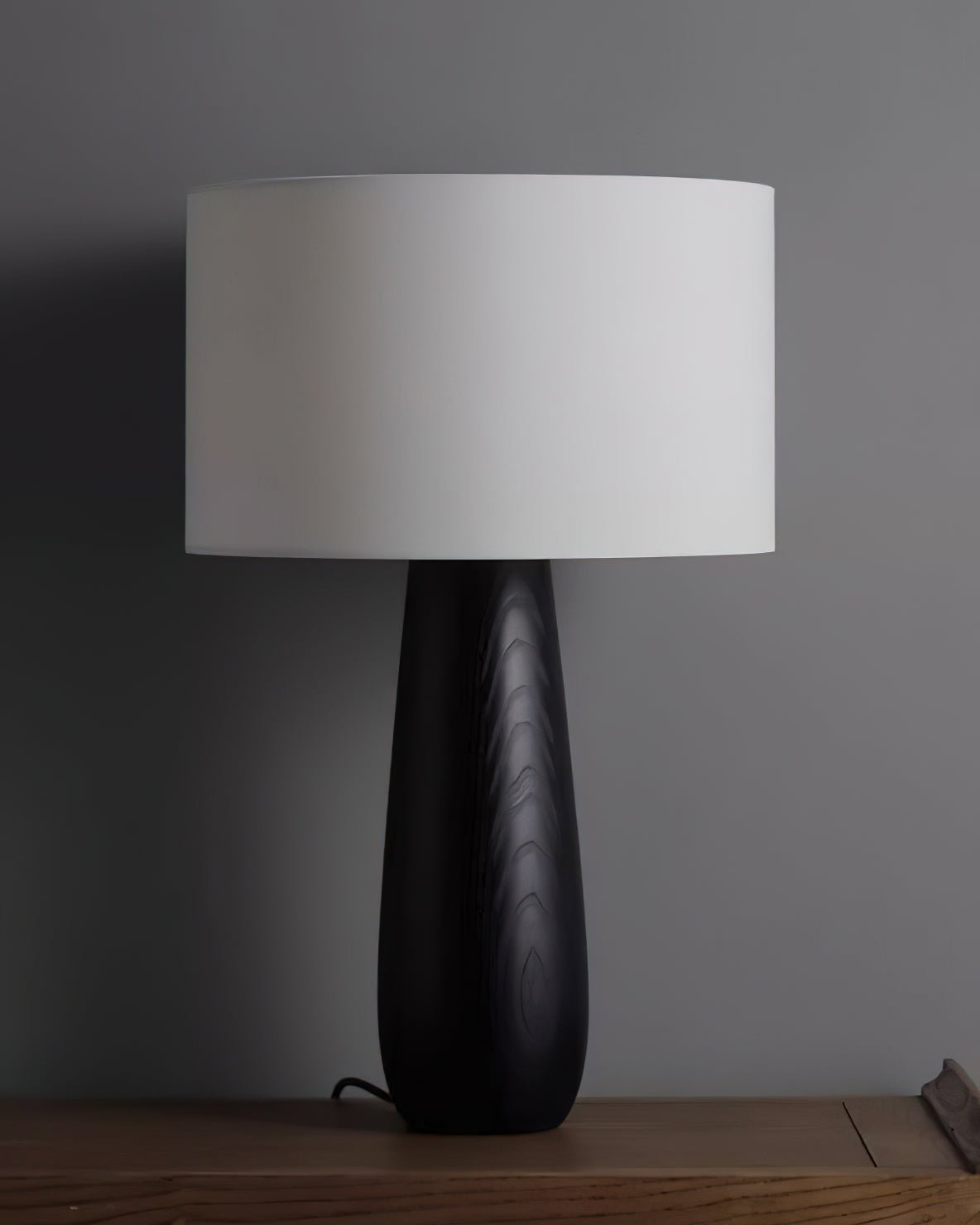 Aero lámpara de mesa nórdica de tejido