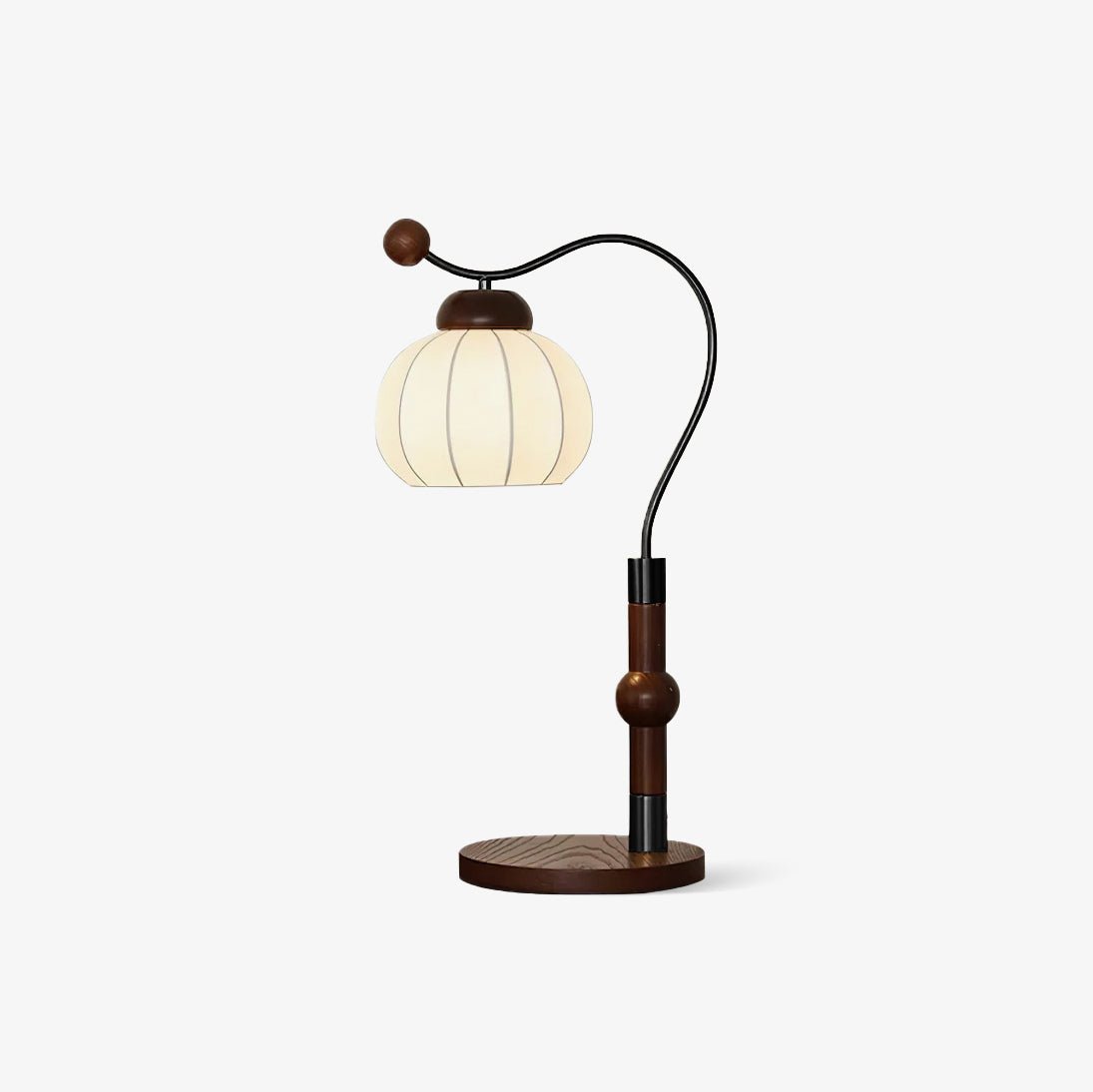 Zyran lámpara de mesa Silk madera