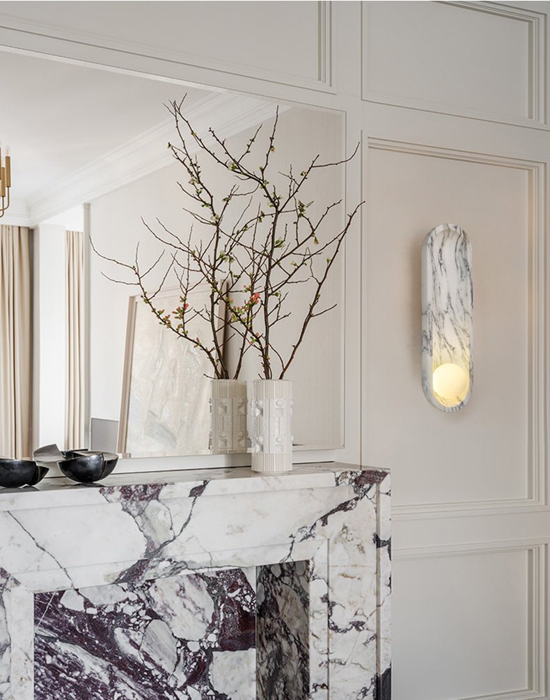 Pith aplique de pared elegante en metal
