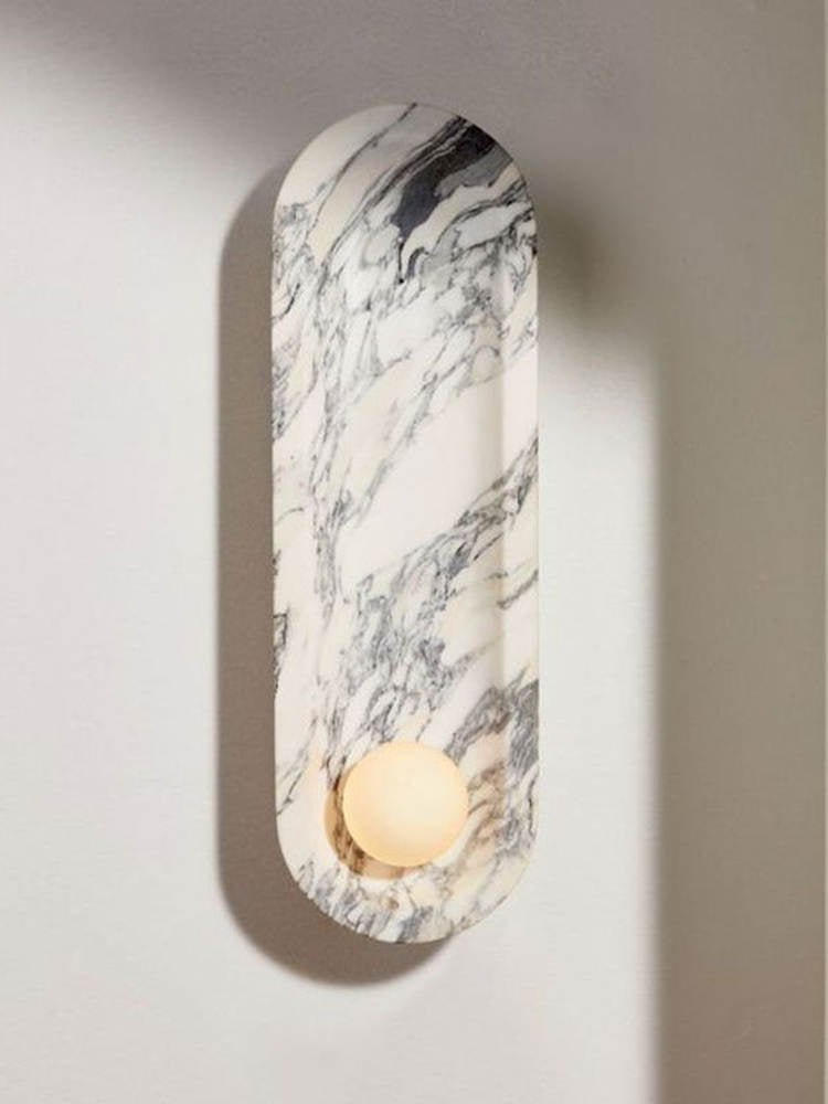 Pith aplique de pared elegante en metal