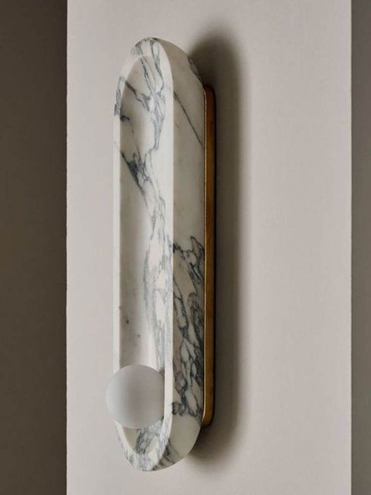 Pith aplique de pared elegante en metal