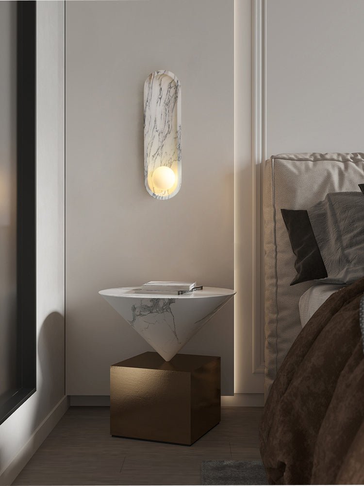 Pith aplique de pared elegante en metal