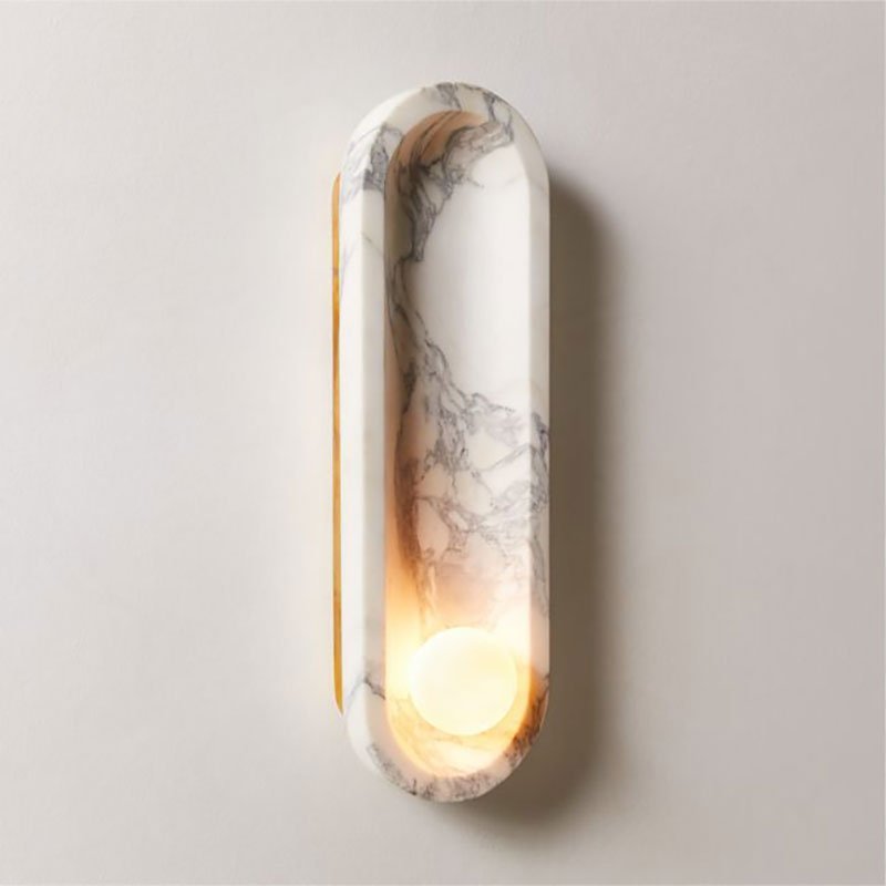 Pith aplique de pared elegante en metal