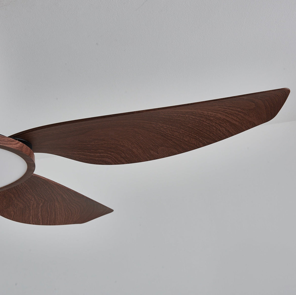 Sylenel ventilador de techo con luz moderno de madera y latón