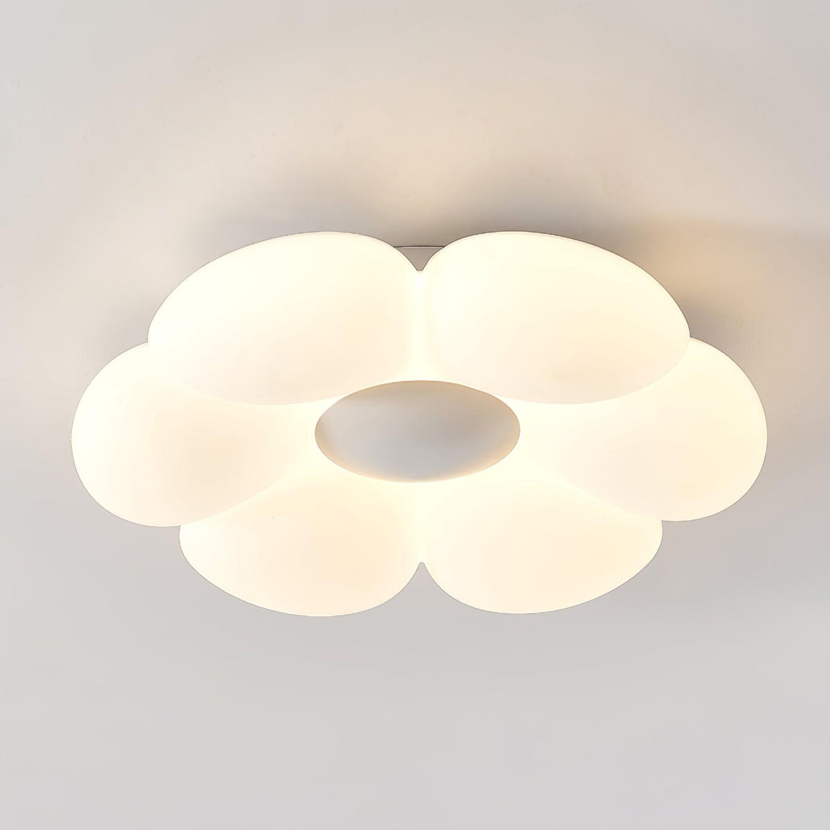 Liorinella lámpara de techo Six-Leaf Flower para habitación infantil