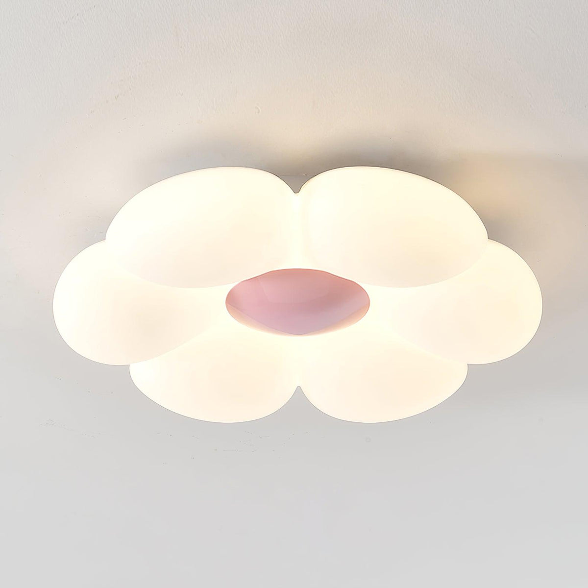 Liorinella lámpara de techo Six-Leaf Flower para habitación infantil